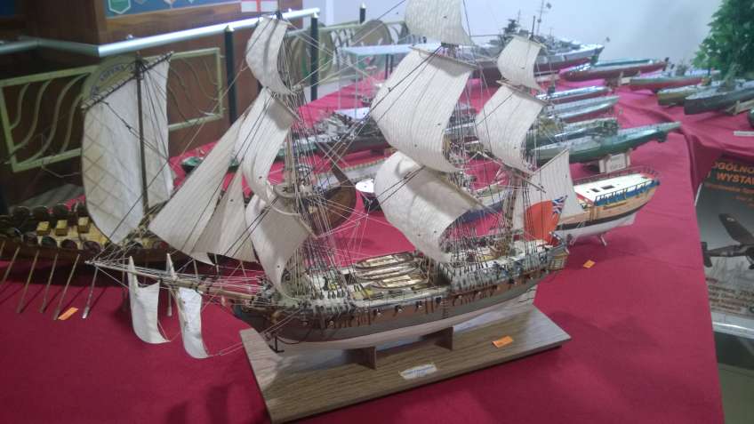 model żaglowce HMS Cleopatra