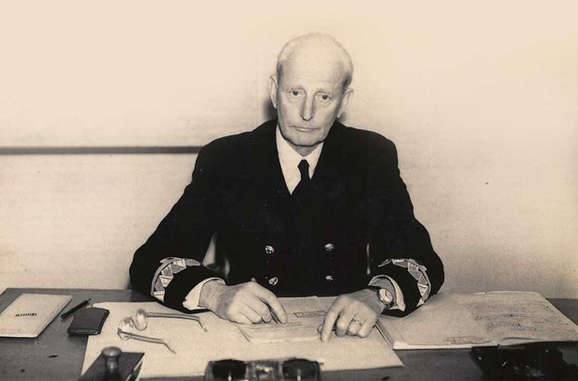 Kontradmiral Jozef Unrug. Fot. zbiory Horacego Unruga