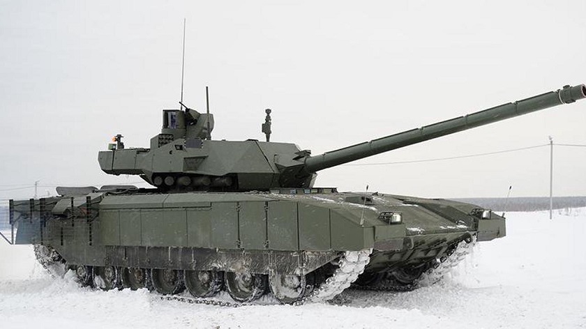Pierwsze T-14 dostarczone rosyjskim pancerniakom – na razie partii próbnej
