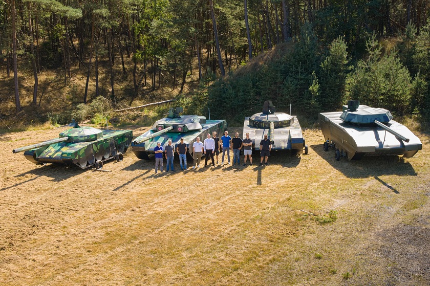 Makiety rosyjskich pojazdów dla Bundeswehry