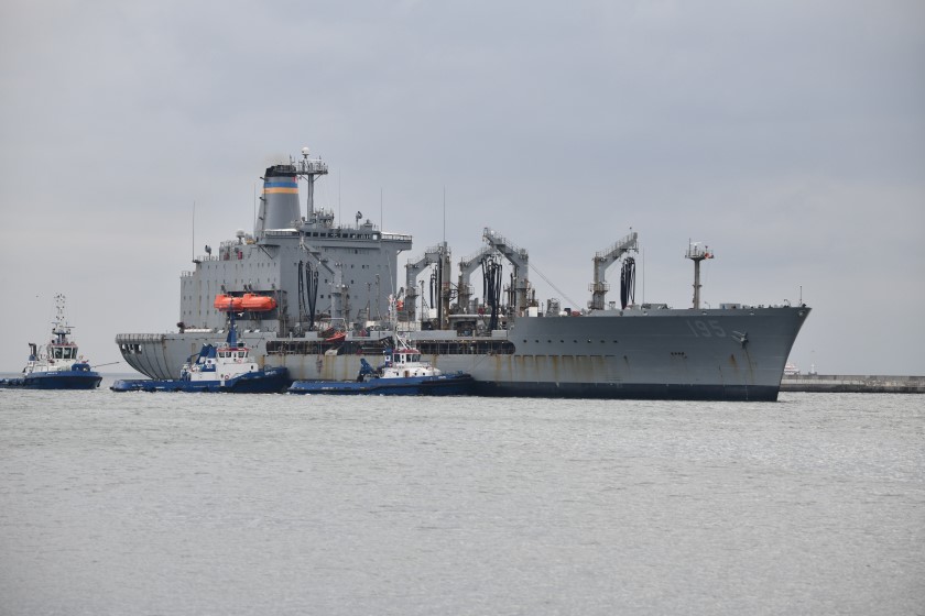 USNS Leroy Grumman ponownie w Polsce