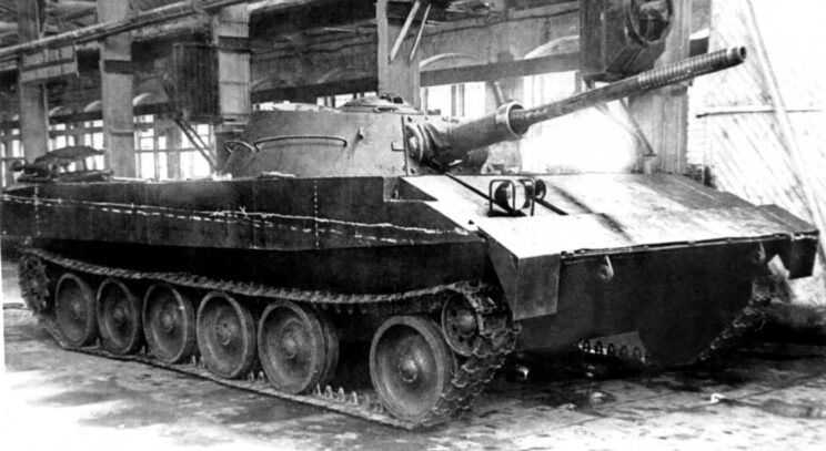 Prototyp pływającego czołgu lekkiego R-39