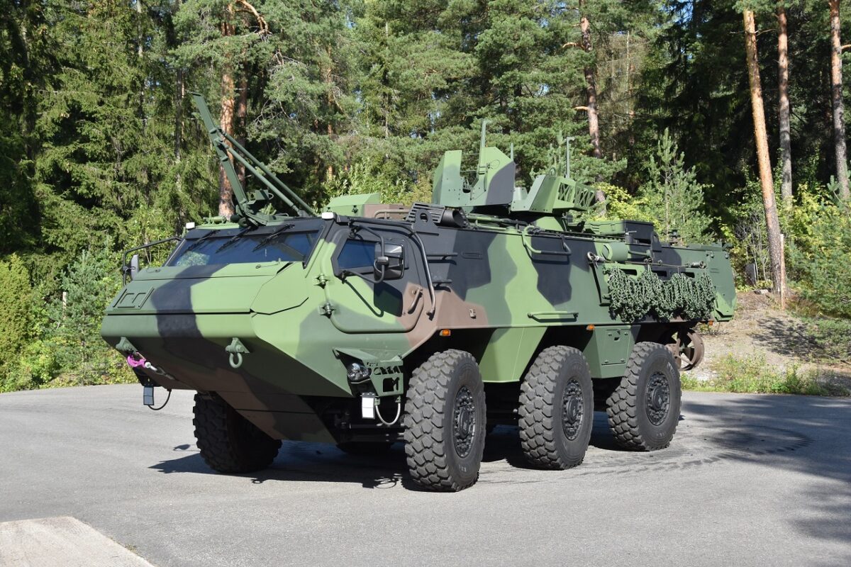 Transportery Patria 6×6 dla fińskich wojsk lądowych