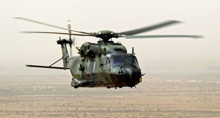Śmigłowce transportu taktycznego NH-90 TTH brały udział w misjach zagranicznych i wspierały wojska niemieckie, m.in. podczas operacji w Mali.