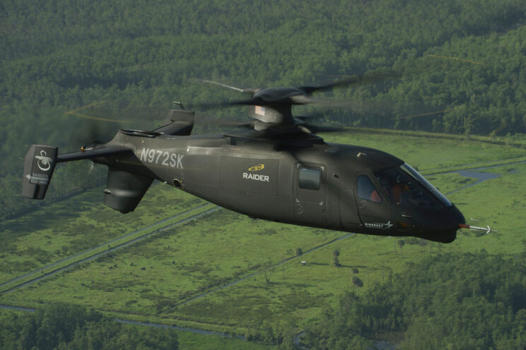 Firma Sikorsky zgłosiła do programu AAS śmigłowiec z napędem mieszanym S-97 Raider.